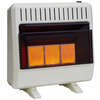Avenger Dual Fuel Ventless Infrared Gas Space Heater With Blower And Base F FDT3IR